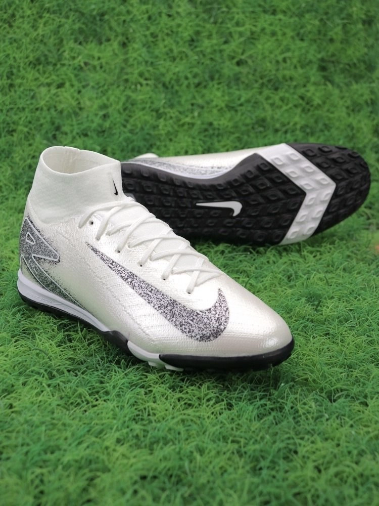 Nike Air Zoom Mercurial Superfly 10 Elite TF White Black