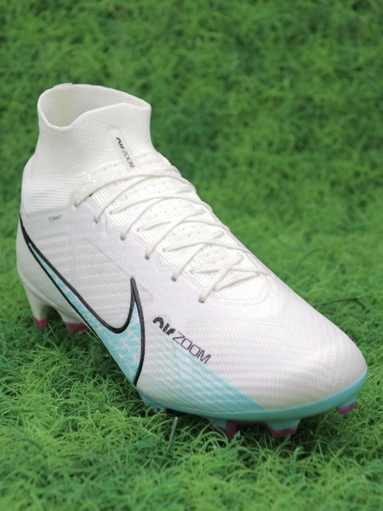 Nike Air Zoom Mercurial Superfly 9 Elite FG White Blue