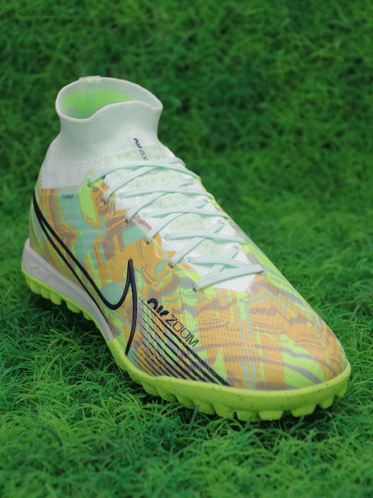 Nike Air Zoom Mercurial Superfly 9 Elite TF Bonded Pack - Barely Green/Blackened Blue/Total Orange