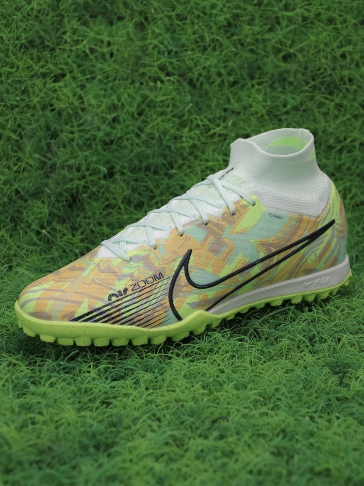 Nike Air Zoom Mercurial Superfly 9 Elite TF Bonded Pack - Barely Green/Blackened Blue/Total Orange