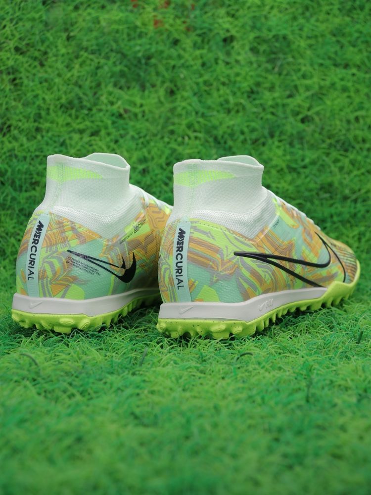 Nike Air Zoom Mercurial Superfly 9 Elite TF Bonded Pack - Barely Green/Blackened Blue/Total Orange