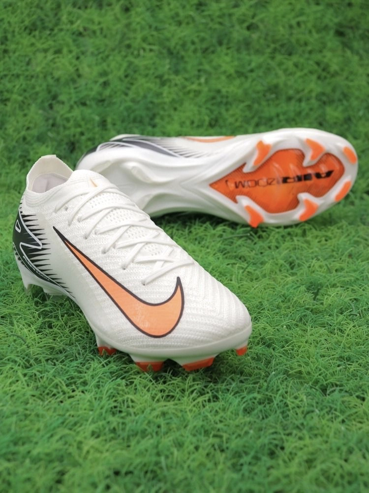 Nike Air Zoom Mercurial Vapor 16 Elite FG White Orange Black