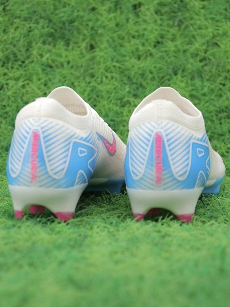 Nike Air Zoom Mercurial Vapor 16 Elite FG White Pink Blue