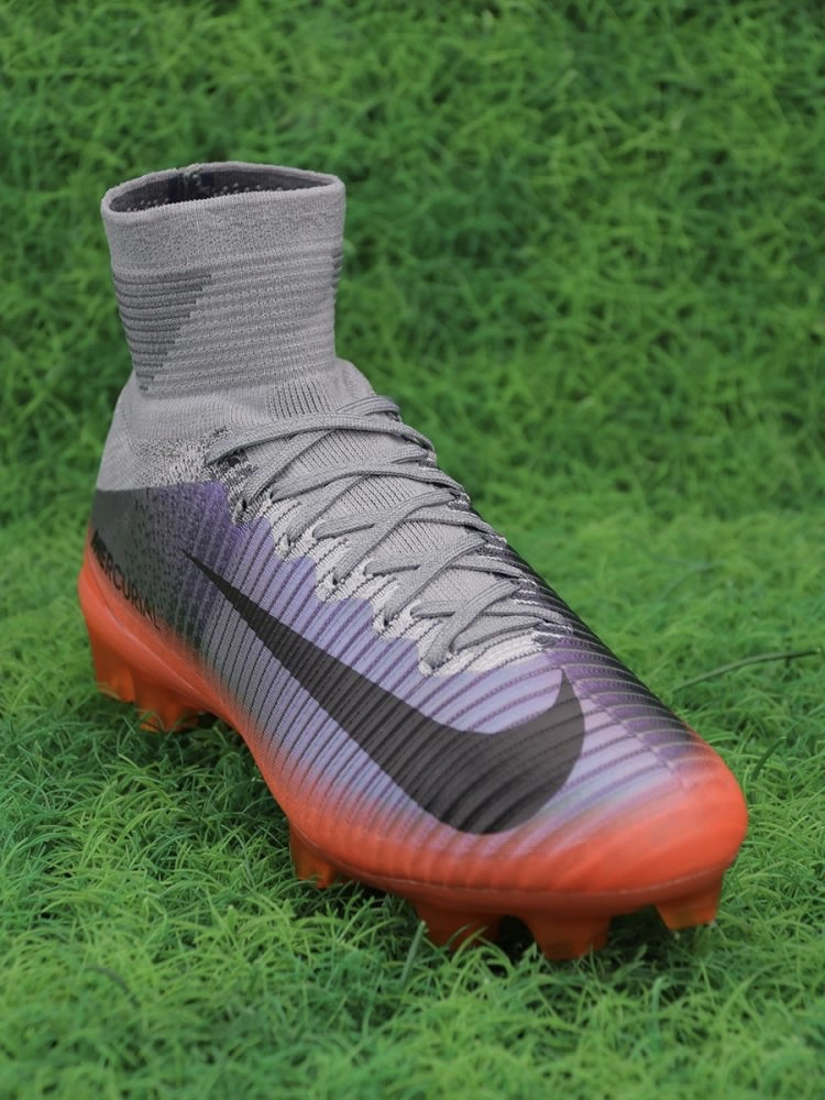 Nike Mercurial Superfly V CR7 Chapter 4 FG - Cool Grey/Orange