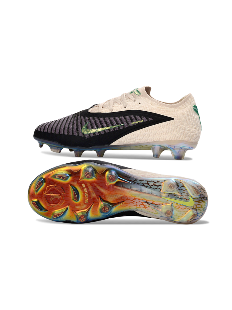 Nike Phantom 6 Elite Low Cut FG Black Mamba - White/Black/Green