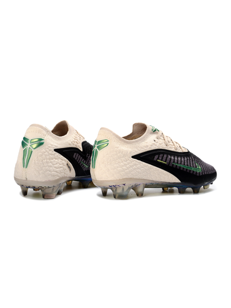 Nike Phantom 6 Elite Low Cut FG Black Mamba - White/Black/Green