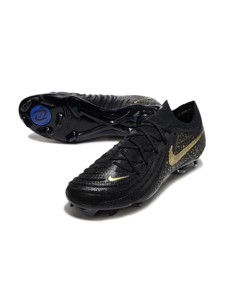 Nike Phantom GX II Elite FG Black Metallic Vivid Gold
