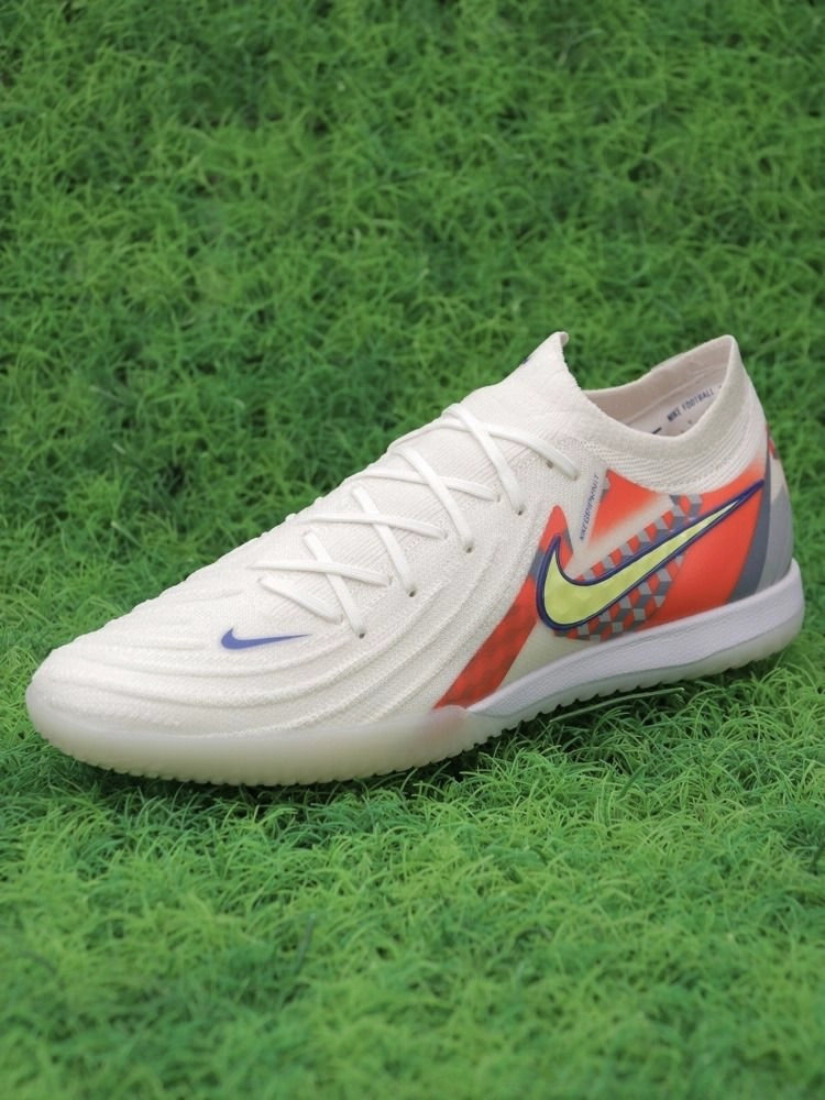Nike Phantom GX II Elite IC Barna - White/Lite Zitron