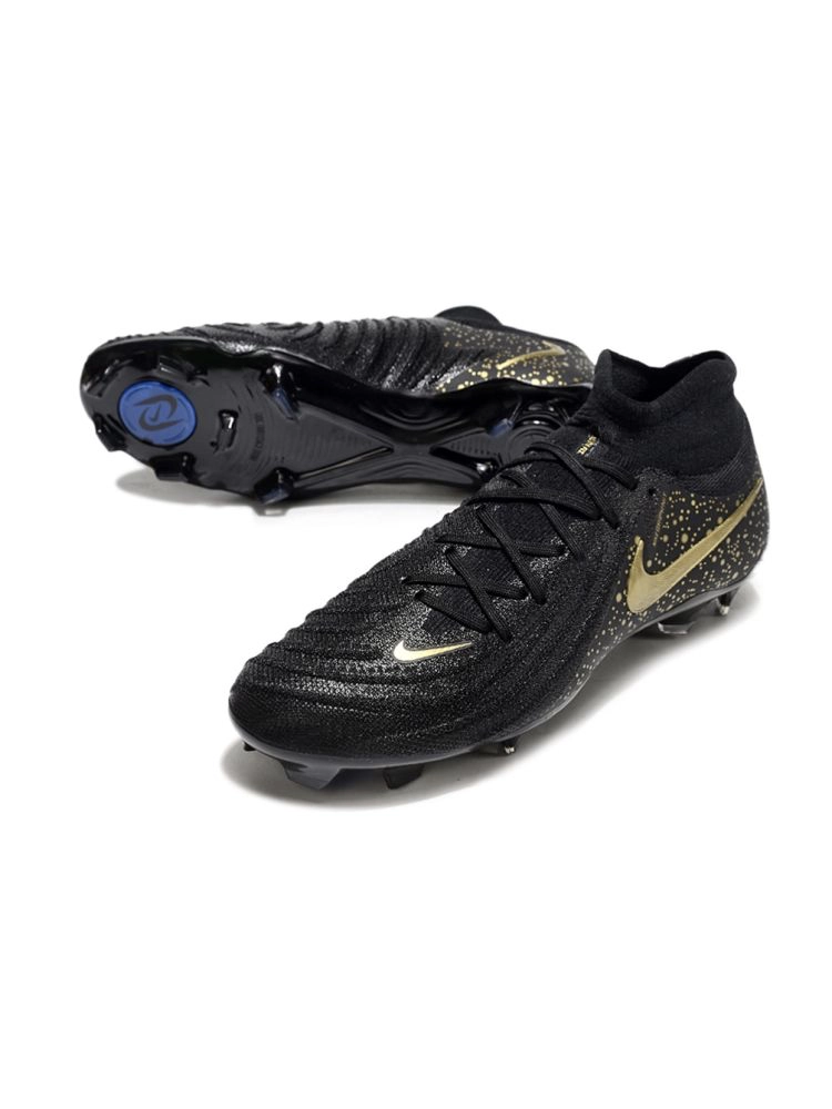 Nike Phantom Luna II Elite FG Black Metallic Vivid Gold