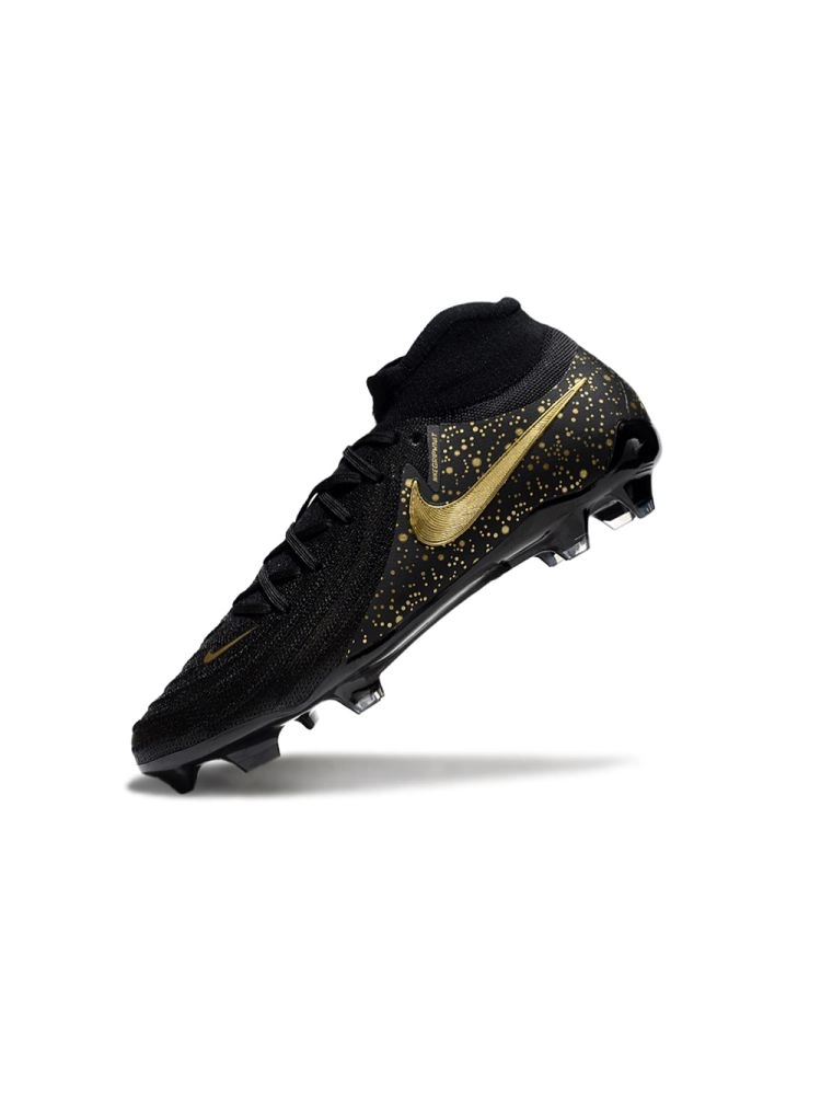 Nike Phantom Luna II Elite FG Black Metallic Vivid Gold