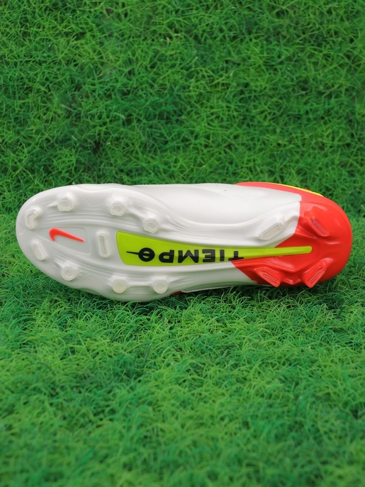 Nike Tiempo Legend 9 Elite FG Motivation - White/Volt/Bright Crimson