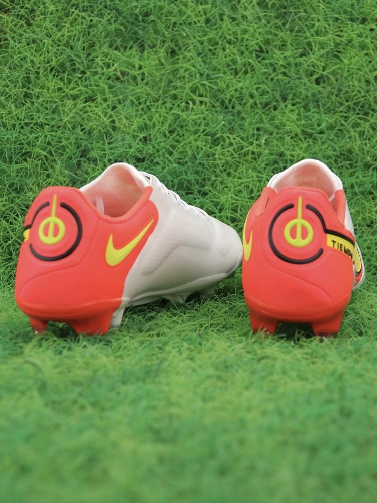 Nike Tiempo Legend 9 Elite FG Motivation - White/Volt/Bright Crimson