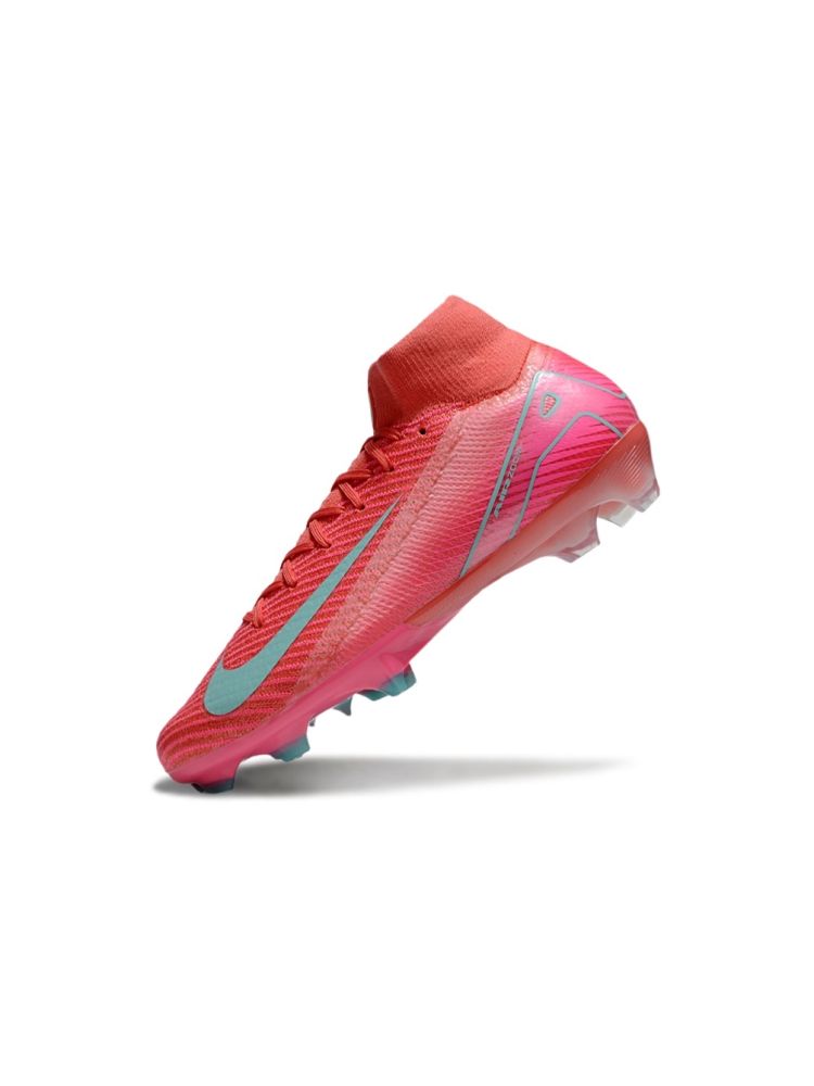 Nike Zoom Mercurial Superfly 10 Elite FG Ember Glow Aurora Green
