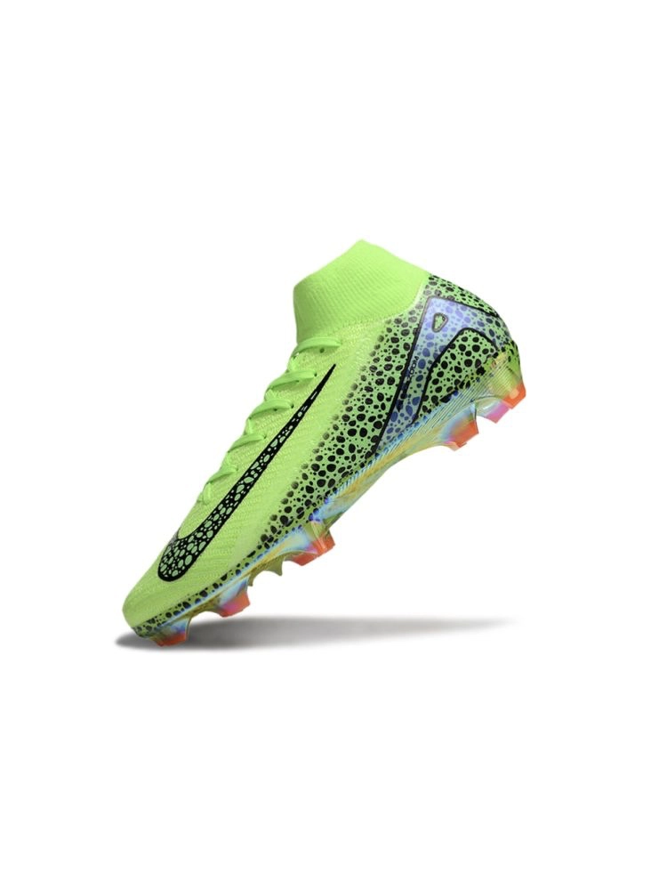 Nike Zoom Mercurial Superfly 10 Elite FG Green Black