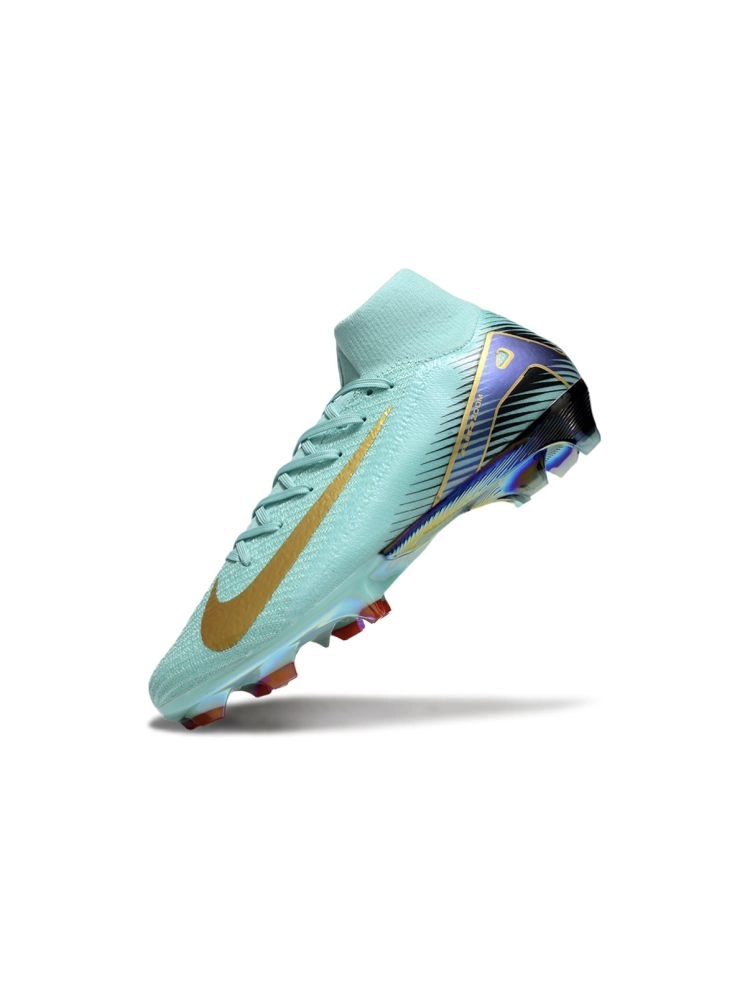 Nike Zoom Mercurial Superfly 10 Elite FG Green Gold Black