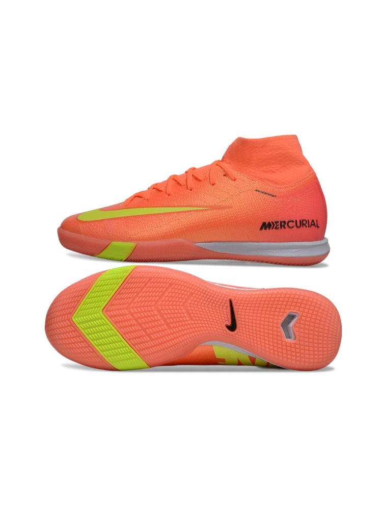 Nike Zoom Mercurial Superfly 10 Elite IC Cosmic Speed 2 Bright Mango Black