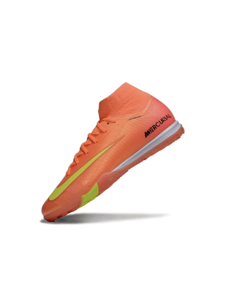 Nike Zoom Mercurial Superfly 10 Elite TF Bright Mango Black