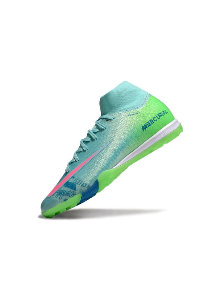 Nike Zoom Mercurial Superfly 10 Elite TF Hyper Turquoise Black