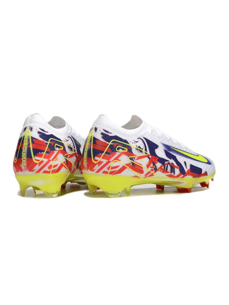 Nike Zoom Mercurial Vapor 16 Elite FG White Purple Yellow Red
