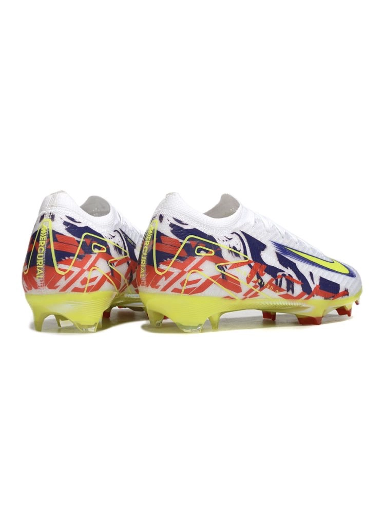 Nike Zoom Mercurial Vapor 16 Elite FG White Purple Yellow Red