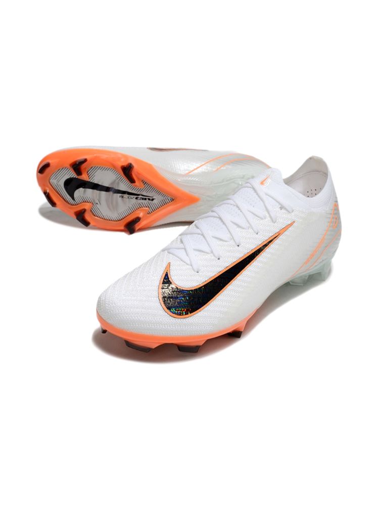 Nike Zoom Mercurial Vapor 16 Elite FG White Total Orange