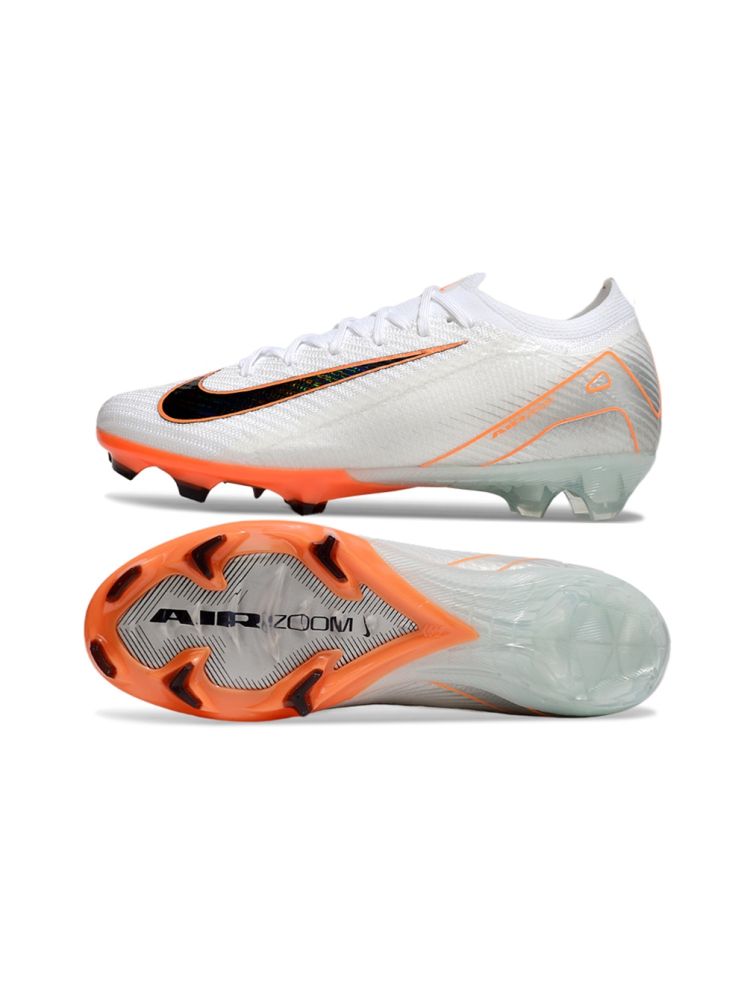 Nike Zoom Mercurial Vapor 16 Elite FG White Total Orange