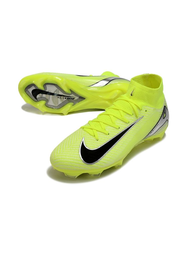 Nike Air Zoom Mercurial Superfly 10 Elite FG Volt Black Sliver
