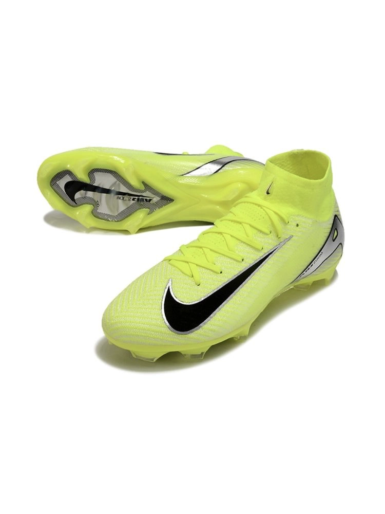 Nike Air Zoom Mercurial Superfly 10 Elite FG Volt Black Sliver