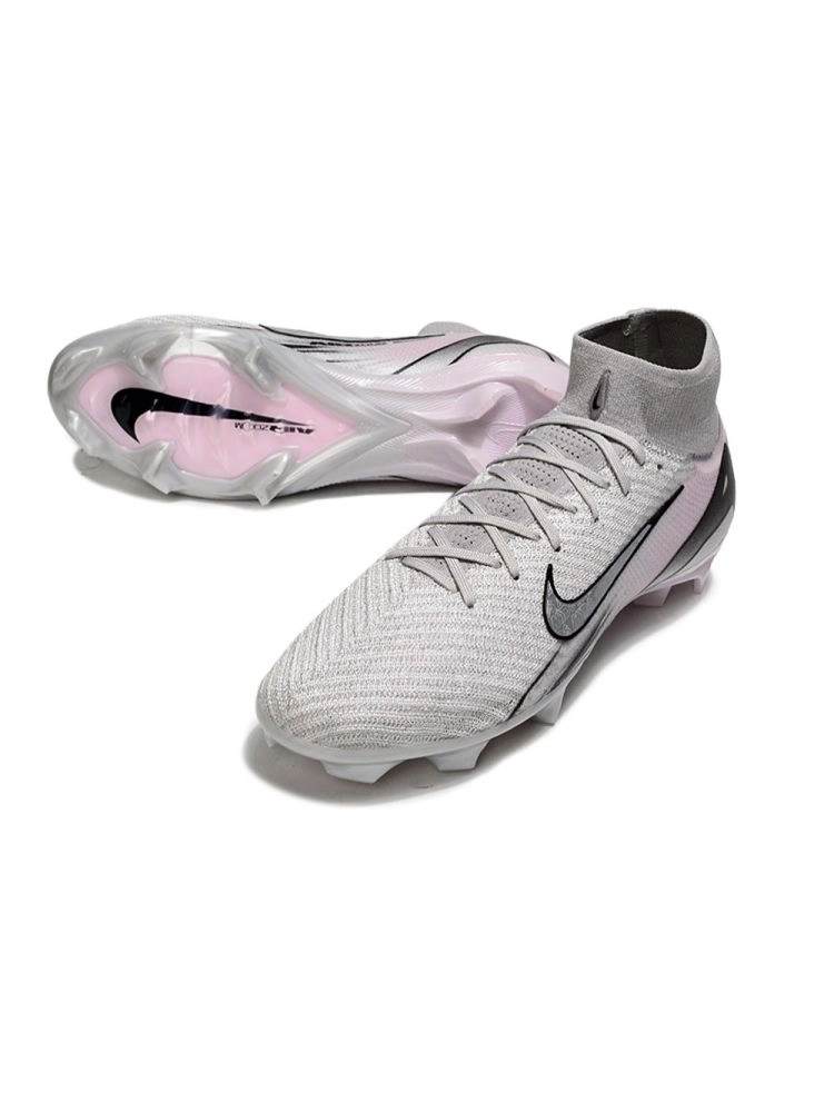 Nike Air Zoom Mercurial Superfly 10 Elite MDS FG Metallic Silver Black