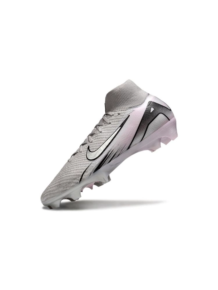 Nike Air Zoom Mercurial Superfly 10 Elite MDS FG Metallic Silver Black