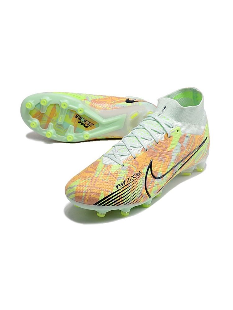 Nike Air Zoom Mercurial Superfly 9 Elite AG-Pro Bonded - Barely Green/Blackened Blue/Total Orange