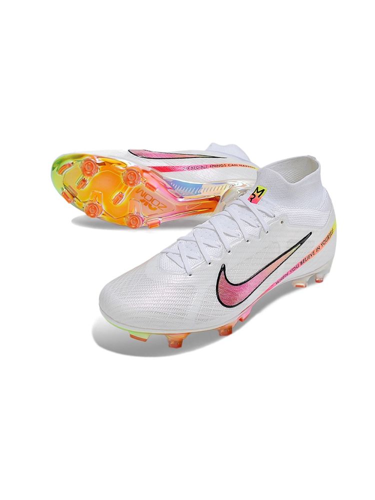 Nike Air Zoom Mercurial Superfly 9 Elite AG-Pro - Marcus Rashford - White/Black