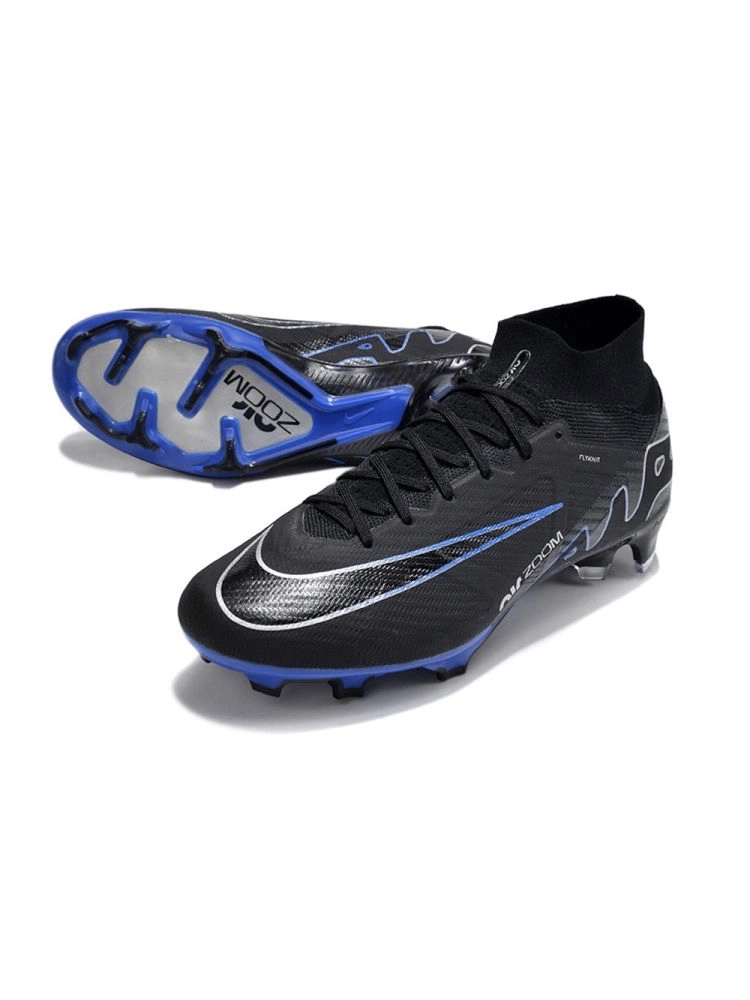 Nike Air Zoom Mercurial Superfly 9 Elite FG - Shadow Pack - Black/Chrome/Hyper Royal