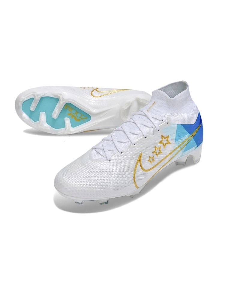 Nike Air Zoom Mercurial Superfly 9 Elite FG Enzo Fernandez - White/Blue/Gold
