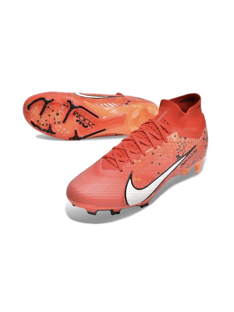 Nike Air Zoom Mercurial Superfly 9 Elite MDS FG - Light Crimson/Pale Ivory/Bright Mandarin