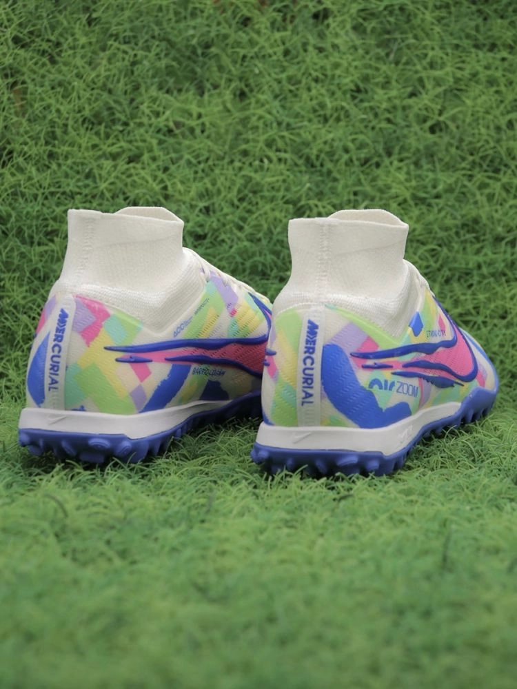 Nike Air Zoom Mercurial Superfly 9 Elite TF SoCal Pack - Sail/Racer Blue