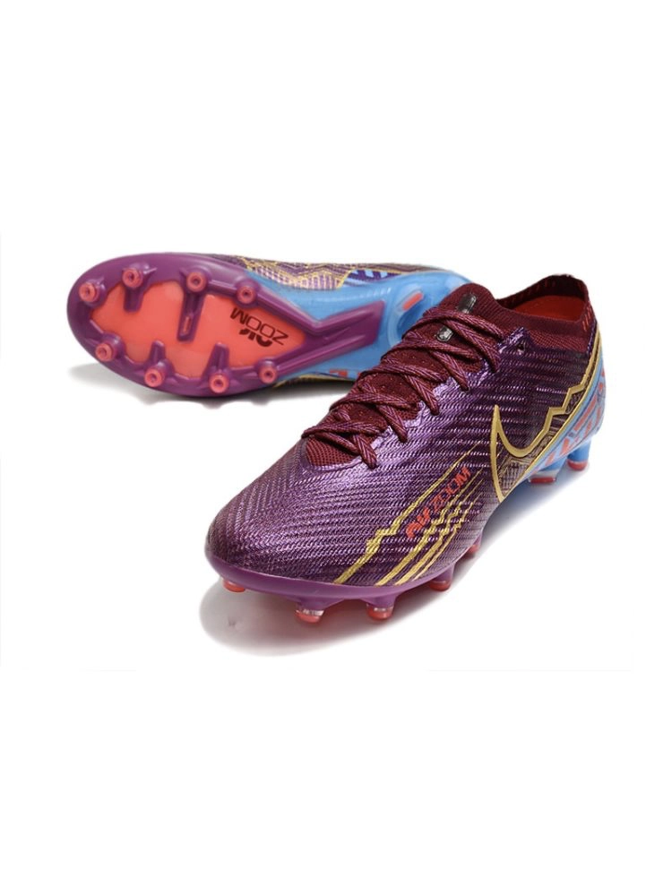 Nike Air Zoom Mercurial Vapor 15 Elite AG-Pro Mbappé - Dark Beetroot/Mtlc Vivid Gold