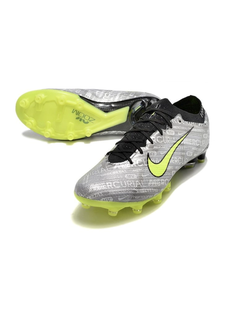 Nike Air Zoom Mercurial Vapor 15 Elite AG-Pro XXV - Metallic Silver/Volt/Black