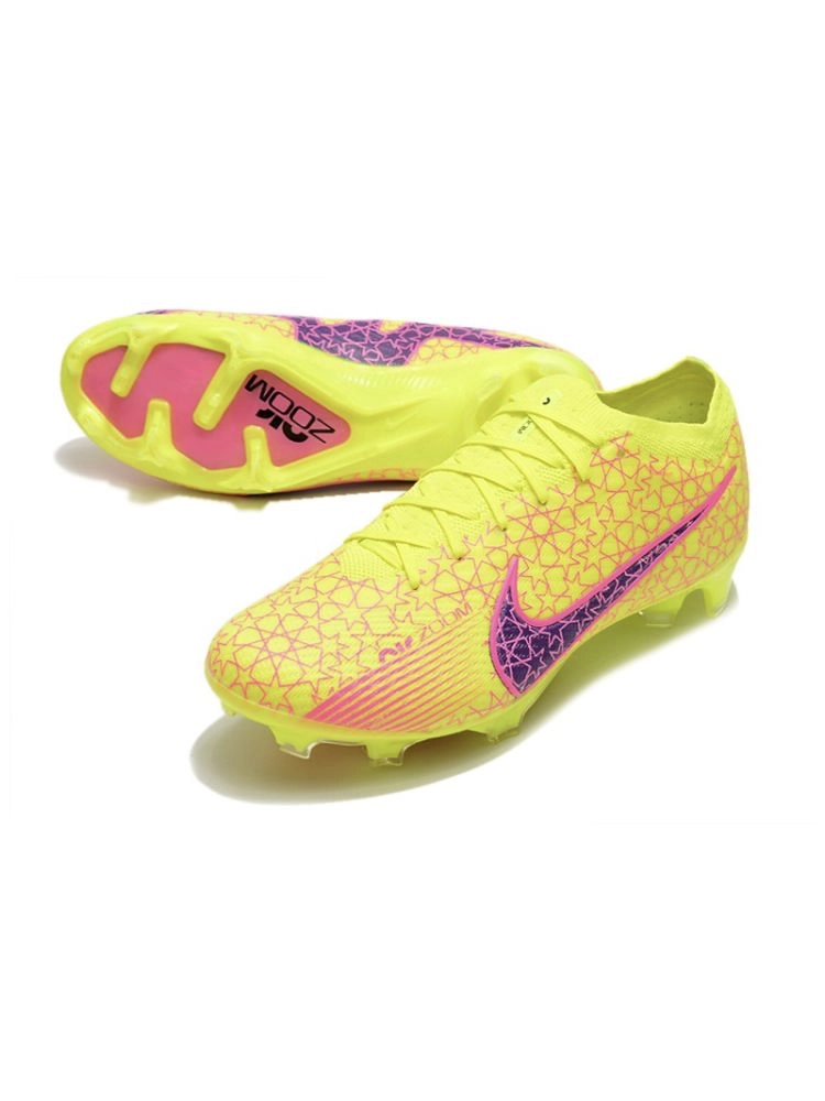 Nike Air Zoom Mercurial Vapor 15 Elite FG - Yellow/Pink
