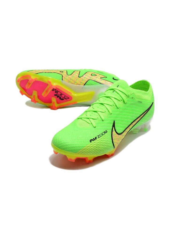 Nike Air Zoom Mercurial Vapor 15 Elite FG - Green/Black/Pink