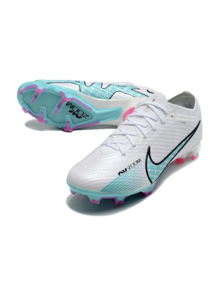 Nike Air Zoom Mercurial Vapor 15 Elite FG - White/Blue