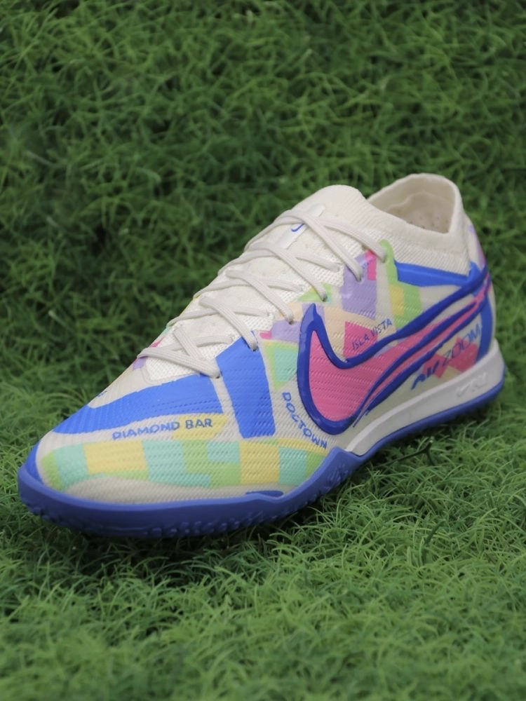 Nike Air Zoom Mercurial Vapor 15 Elite IC SoCal Pack - Sail/Racer Blue