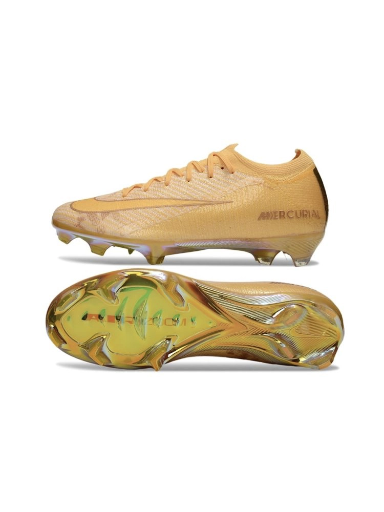 Nike Air Zoom Mercurial Vapor 16 Elite FG Cosmic Speed 3 - Gold Metallic