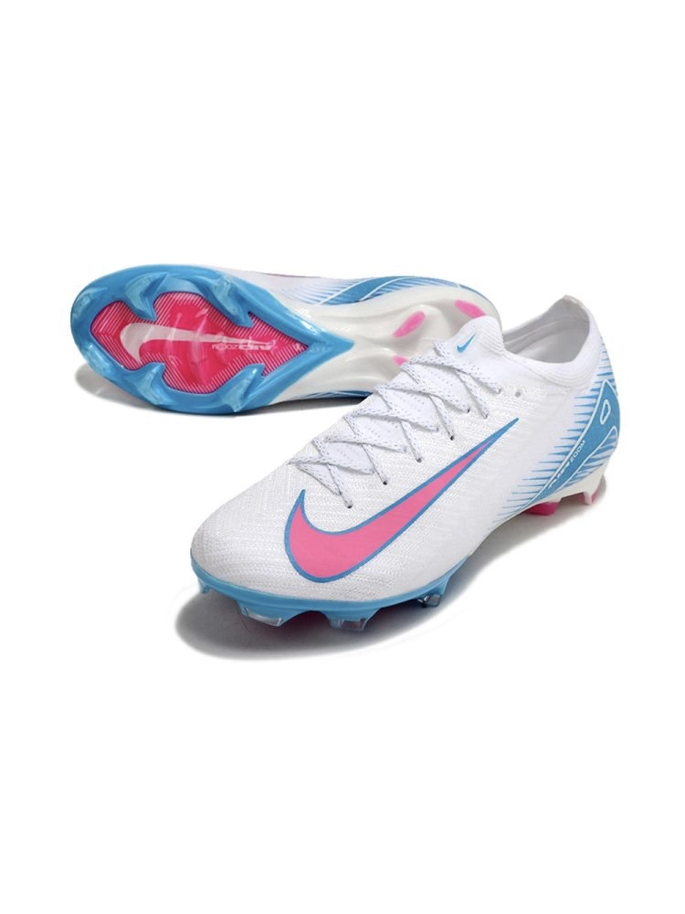 Nike Air Zoom Mercurial Vapor 16 Elite FG White Pink Blue