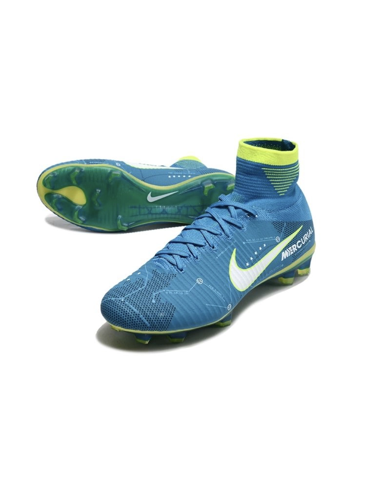 Nike Mercurial Superfly V NJR FG Blue Orbit - Blue Orbit/Green