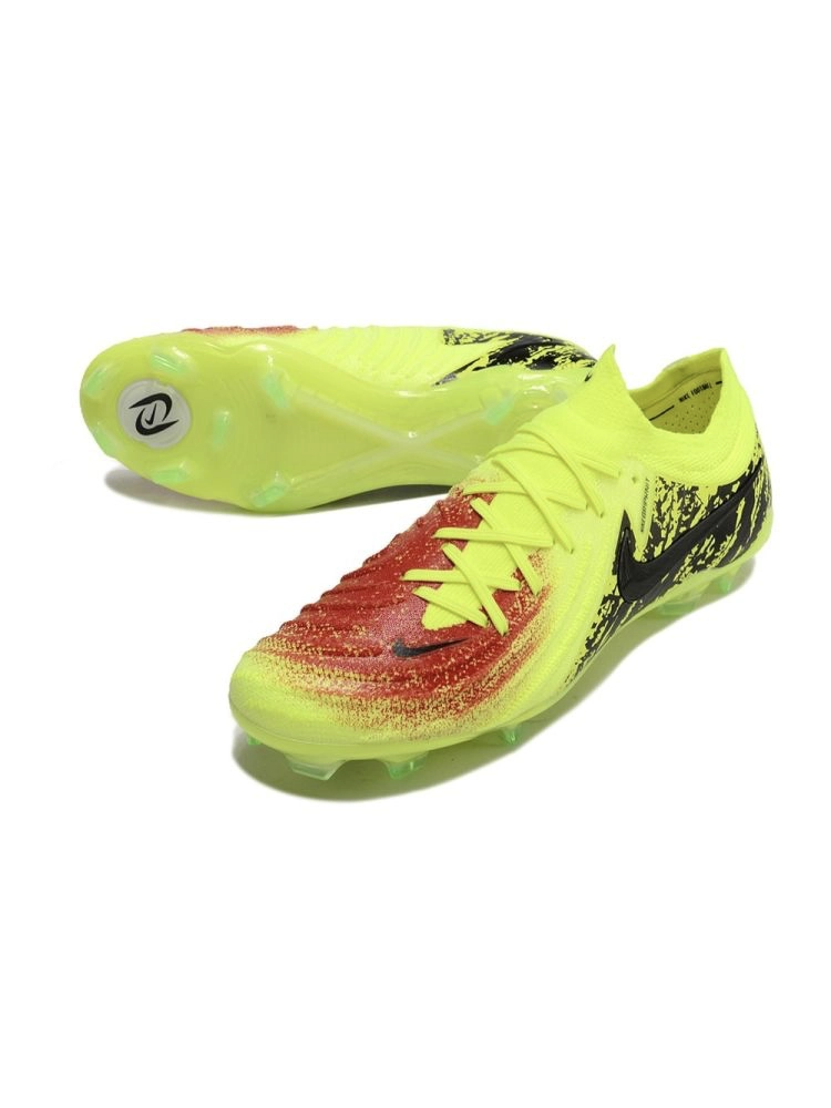 Nike Phantom GX 2 Elite FG Yellow Black Red