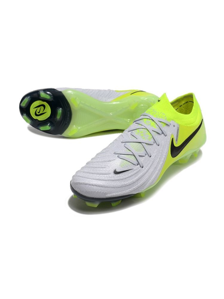 Nike Phantom GX II Elite FG - Metallic Silver/Black/Volt