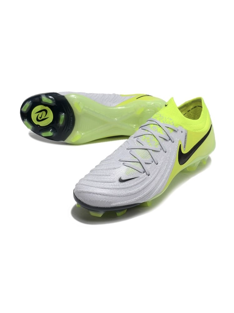 Nike Phantom GX II Elite FG - Metallic Silver/Black/Volt