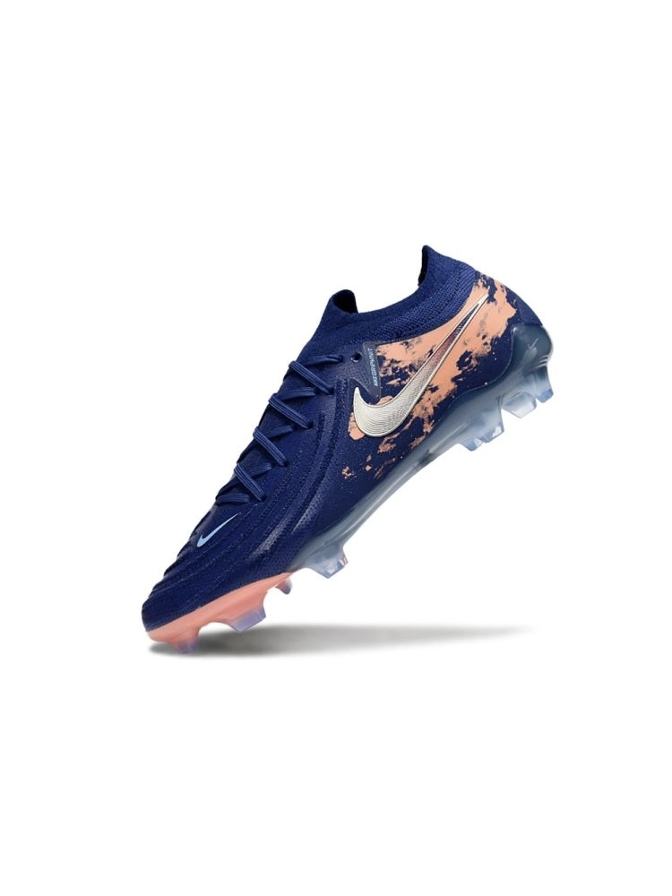 Nike Phantom GX II Elite x Haaland FG - Blue Void/Chrome