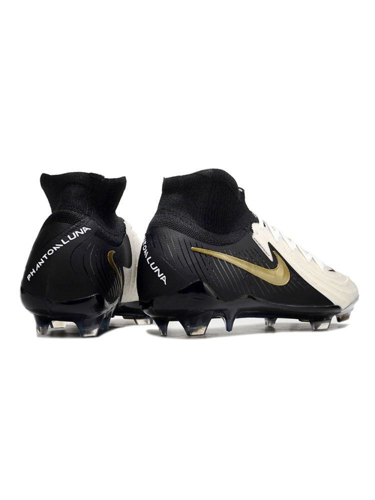 Nike Phantom Luna II Elite FG Mad Ready - White/Black/Metallic Gold Coin